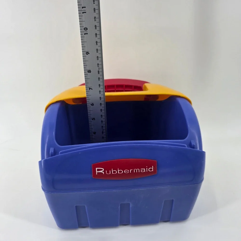 Vintage Rubbermaid Lunch Box Cooler Model 1301 Retro Made in USA